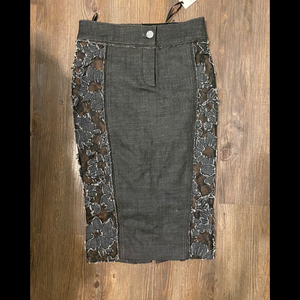 Byron Lars long skirt